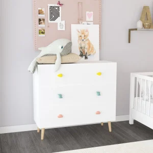 3-Drawer Kids Dresser and Nightstand