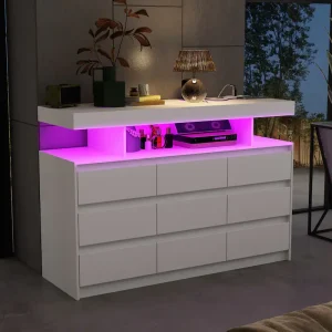 preview thumbnail 1 of 18, Modern 9-Drawer Dresser with RGB LED Lights and Built-in Power Strip - White Storage Chest preview thumbnail 2 of 18, Modern 9-Drawer Dresser with RGB LED Lights and Built-in Power Strip - White Storage Chest preview thumbnail 3 of 18, Modern 9-Drawer Dresser with RGB LED Lights and Built-in Power Strip - White Storage Chest preview thumbnail 4 of 18, Modern 9-Drawer Dresser with RGB LED Lights and Built-in Power Strip - White Storage Chest preview thumbnail 5 of 18, Modern 9-Drawer Dresser with RGB LED Lights and Built-in Power Strip - White Storage Chest preview thumbnail 6 of 18, Modern 9-Drawer Dresser with RGB LED Lights and Built-in Power Strip - White Storage Chest preview thumbnail 7 of 18, Modern 9-Drawer Dresser with RGB LED Lights and Built-in Power Strip - White Storage Chest preview thumbnail 8 of 18, Modern 9-Drawer Dresser with RGB LED Lights and Built-in Power Strip - White Storage Chest preview thumbnail 9 of 18, Modern 9-Drawer Dresser with RGB LED Lights and Built-in Power Strip - White Storage Chest preview thumbnail 10 of 18, Modern 9-Drawer Dresser with RGB LED Lights and Built-in Power Strip - White Storage Chest preview thumbnail 11 of 18, Modern 9-Drawer Dresser with RGB LED Lights and Built-in Power Strip - White Storage Chest preview thumbnail 12 of 18, Modern 9-Drawer Dresser with RGB LED Lights and Built-in Power Strip - White Storage Chest preview thumbnail 13 of 18, Modern 9-Drawer Dresser with RGB LED Lights and Built-in Power Strip - White Storage Chest preview thumbnail 14 of 18, Modern 9-Drawer Dresser with RGB LED Lights and Built-in Power Strip - White Storage Chest preview thumbnail 15 of 18, Modern 9-Drawer Dresser with RGB LED Lights and Built-in Power Strip - White Storage Chest preview thumbnail 16 of 18, Modern 9-Drawer Dresser with RGB LED Lights and Built-in Power Strip - White Storage Chest preview thumbnail 17 of 18, Modern 9-Drawer Dresser with RGB LED Lights and Built-in Power Strip - White Storage Chest preview thumbnail 18 of 18, Modern 9-Drawer Dresser with RGB LED Lights and Built-in Power Strip - White Storage Chest preview thumbnail 19 of 18, Modern 9-Drawer Dresser with RGB LED Lights and Built-in Power Strip - White Storage Chest preview thumbnail 20 of 18, Modern 9-Drawer Dresser with RGB LED Lights and Built-in Power Strip - White Storage Chest Modern 9-Drawer Dresser with RGB LED Lights and Built-in Power Strip - White Storage Chest